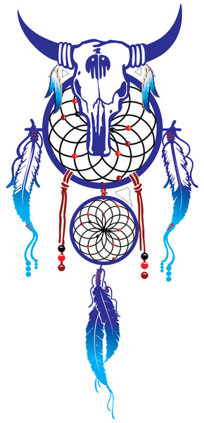 AG016 - Skull Dreamcatcher (Pair)