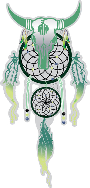 AG016 - Skull Dreamcatcher (Pair)