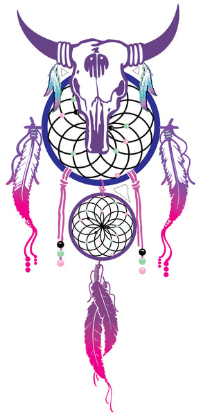 AG016 - Skull Dreamcatcher (Pair)