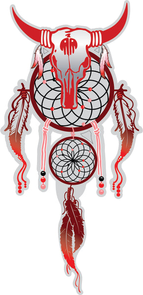 AG016 - Skull Dreamcatcher (Pair)