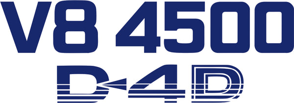 Landcruiser V8 4500 D4D Sticker