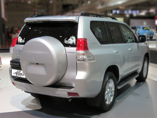 Boar Pig Head Sticker (Pair)