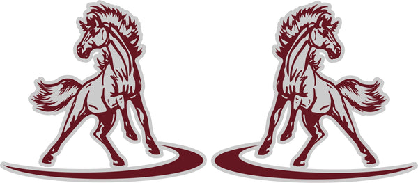 Wild Horse Sticker (Pair)