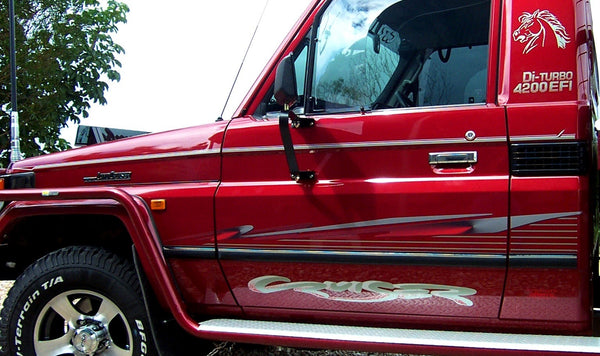 Wild Horse Head Sticker (Pair)