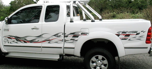 Wild Horse Head Sticker (Pair)