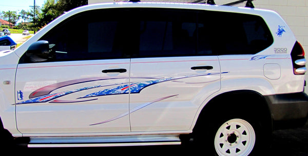 Rodeo Bull Rider Sticker (Pair)