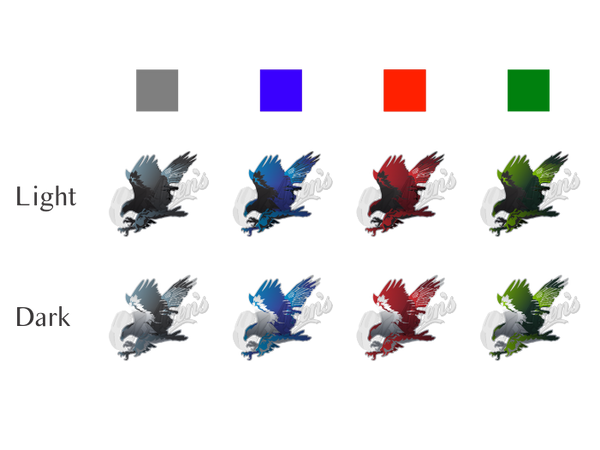 Soaring Eagle Sticker (Pair)