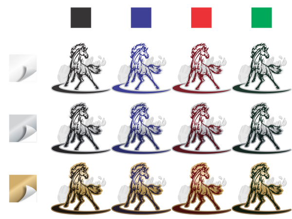 Wild Horse Sticker (Pair)