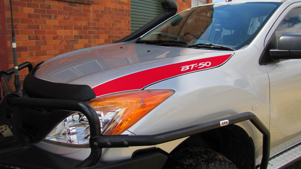 Bonnet Stickers Mazda BT-50 2011 - 02/2019