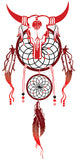 AG016 - Skull Dreamcatcher (Pair)