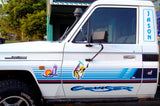 Rodeo Bronc Rider Sticker (Pair)