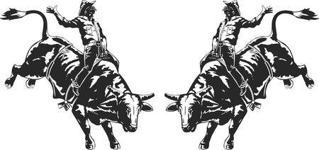 Truck Swirl Scroll Sticker (Pair)