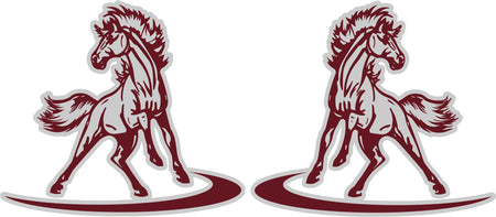 Truck Swirl Scroll Sticker (Pair)