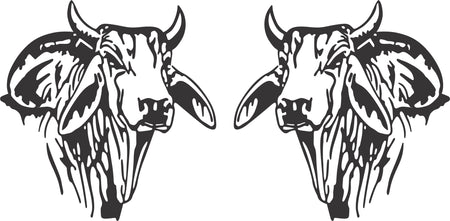 Truck Swirl Scroll Sticker (Pair)
