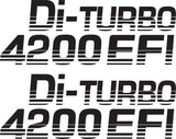 Landcruiser Di Turbo 4200 EFI Sticker