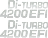 Landcruiser Di Turbo 4200 EFI Sticker