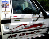 Brahman Bull Head Sticker (Pair)