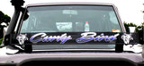 Brahman Bull Head Sticker (Pair)