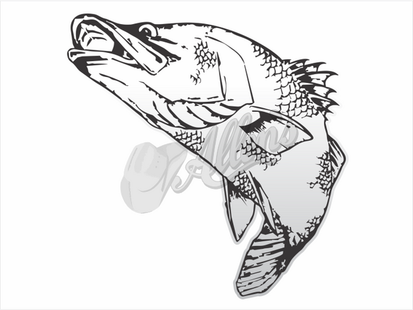 Barra Jumping Sticker (Pair)