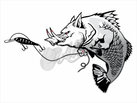 Truck Swirl Scroll Sticker (Pair)