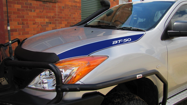 Bonnet Stickers Mazda BT-50 2011 - 02/2019