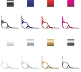 Truck Scroll Corner Swirl Sticker (Pair)
