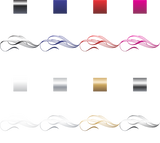 Rolling Waves Scroll Sticker (Pair)