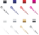 Truck Swirl Scroll Sticker (Pair)