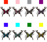 Tribal Butterfly Sticker (Set)